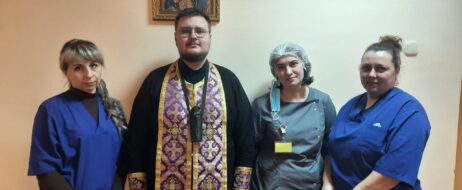 Священник посетил пациентов Прибытковской больницы сестринского ухода.