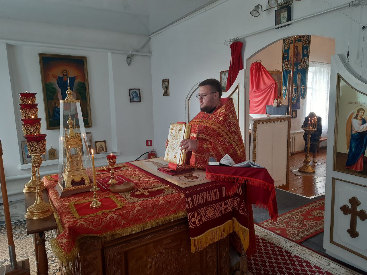 Божественная литургия 25 мая 2025 г., в неделю 6-ю по Пасхе, о слепом